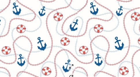 Anchor Dining Scarf