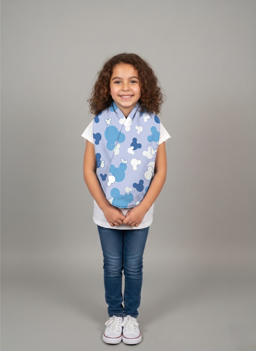 Blue Mickey Dining Scarf