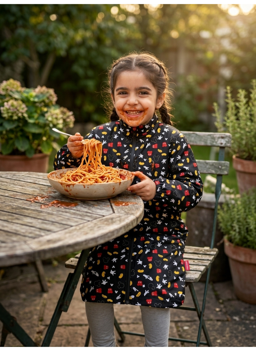 مريلة ميكى بالطو الحماية للأطفال