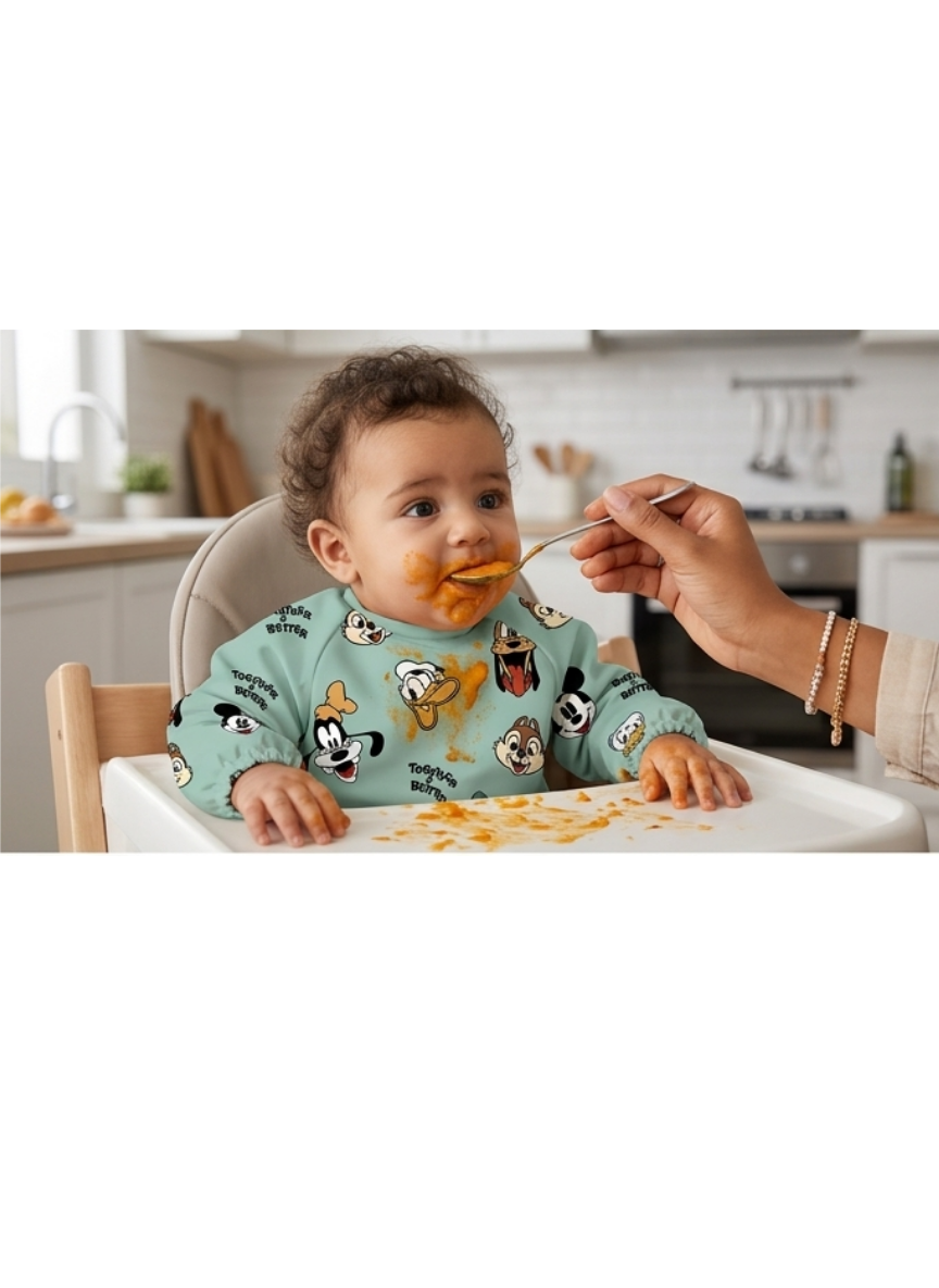 مريلة الاكل للاطفال