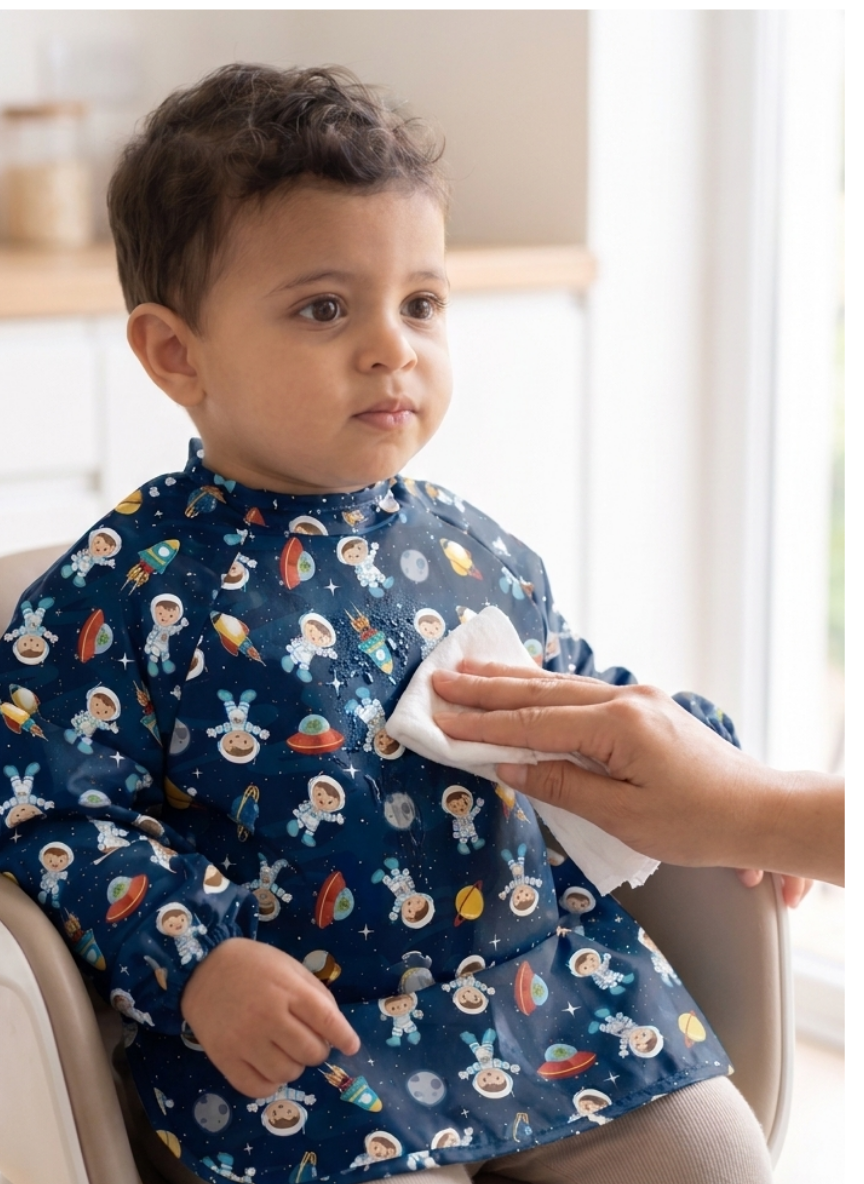 Spaceman Apron (6 M to 2 Y)