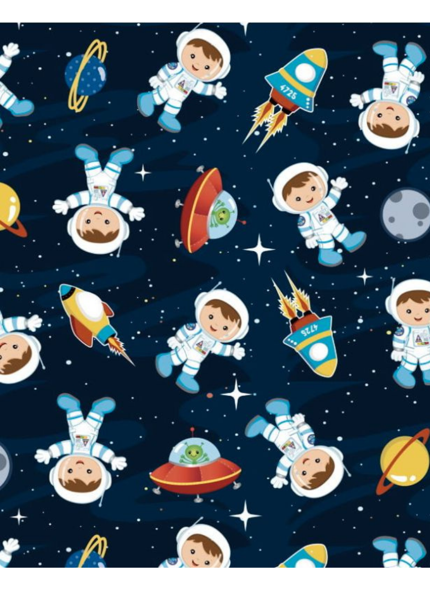 Spaceman Apron (6 M to 2 Y)