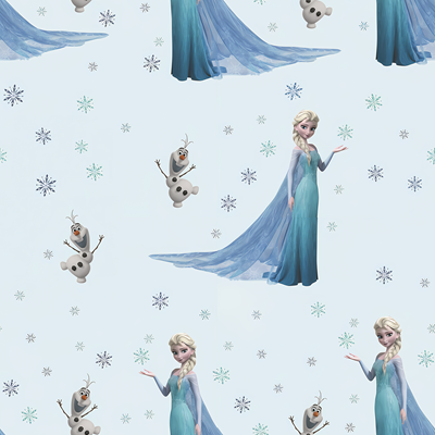 Elsa & Olaf Scarf