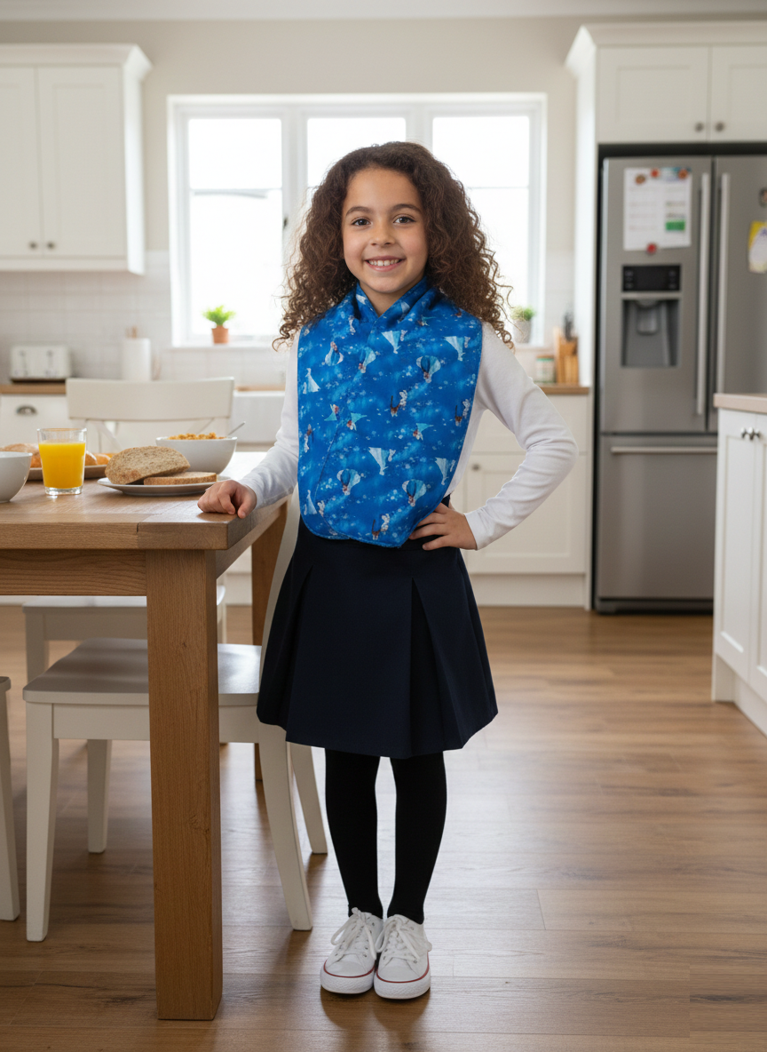 Kids waterproof scarf