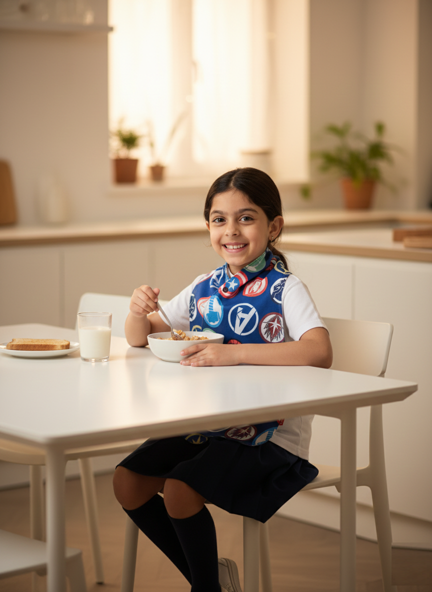 Kids waterproof scarf