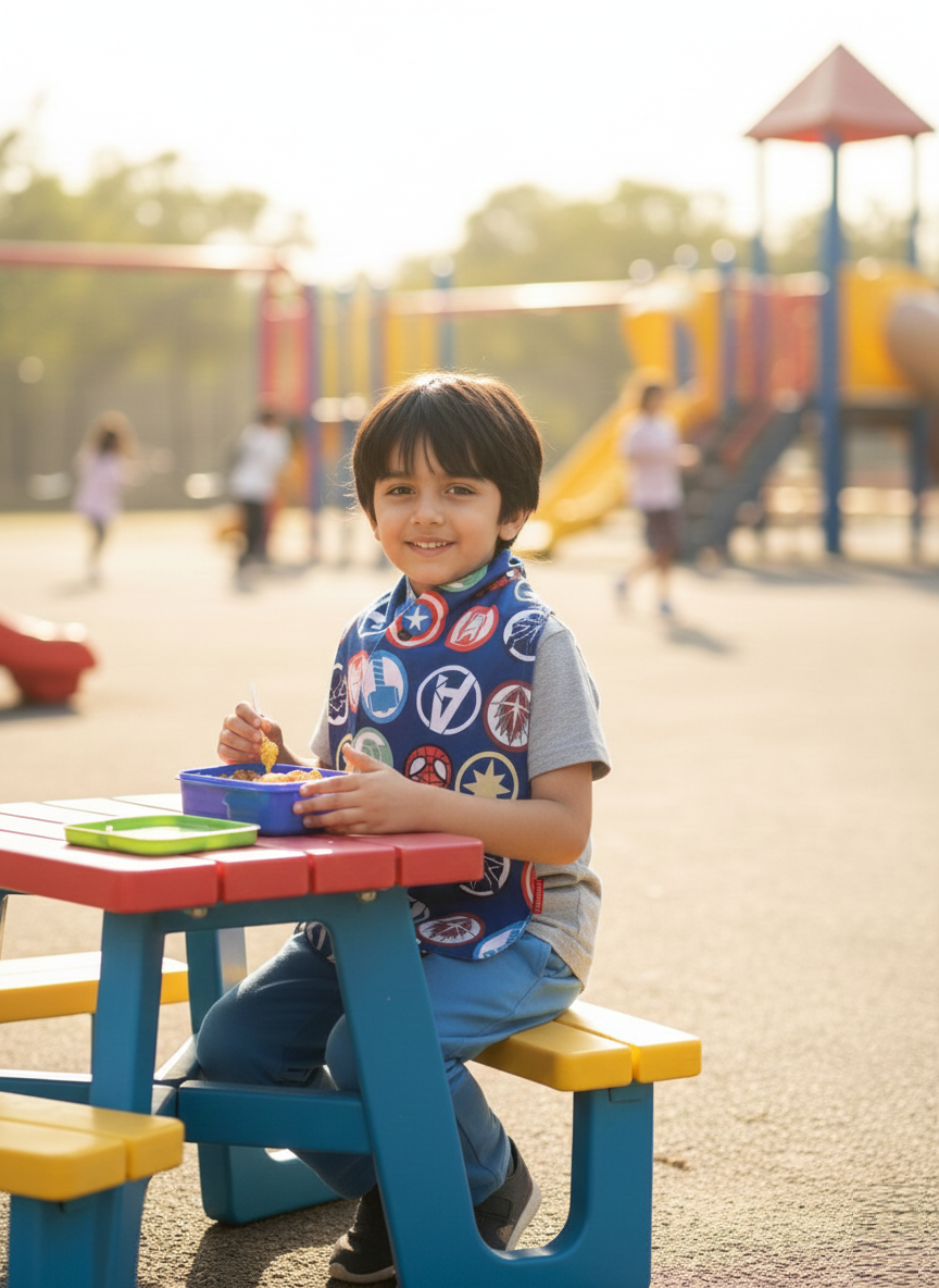 Kids waterproof scarf