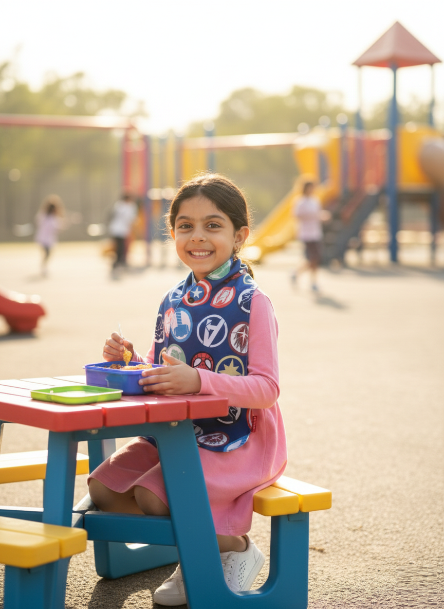 Kids waterproof scarf