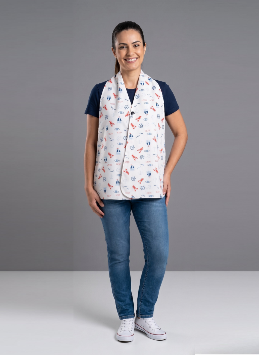ِSea Food Dining Scarf
