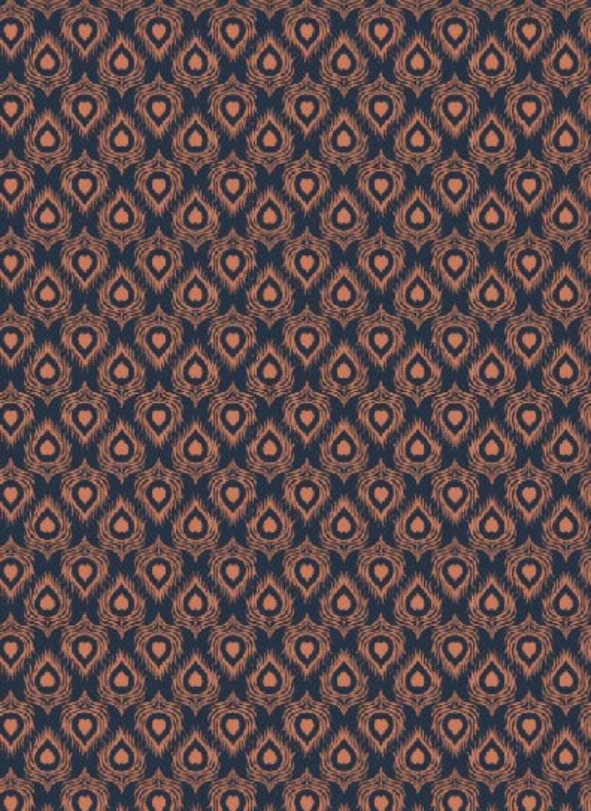 Feather-Patterned Waterproof Dining Scarf