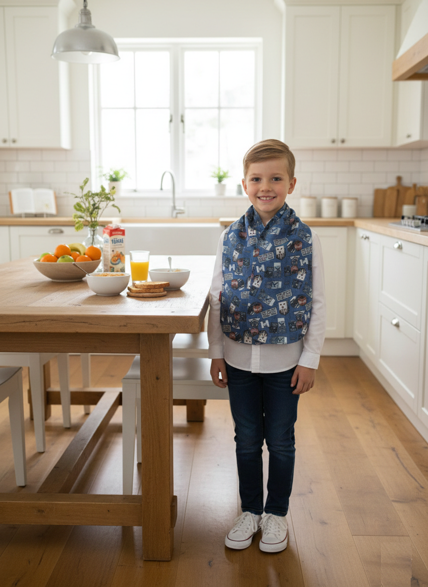 Kids waterproof scarf