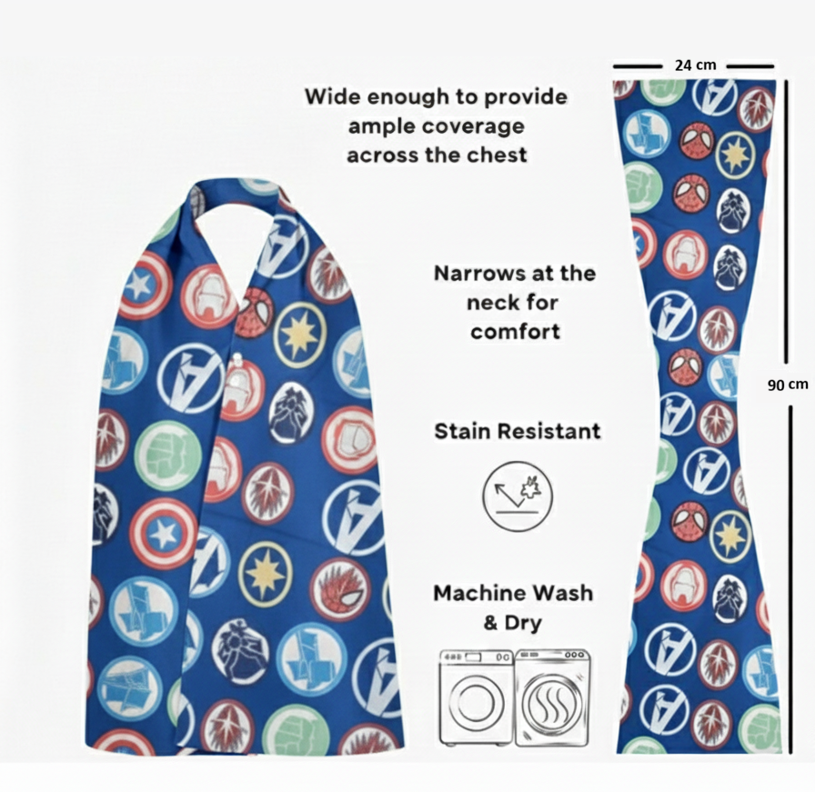 Kids waterproof scarf