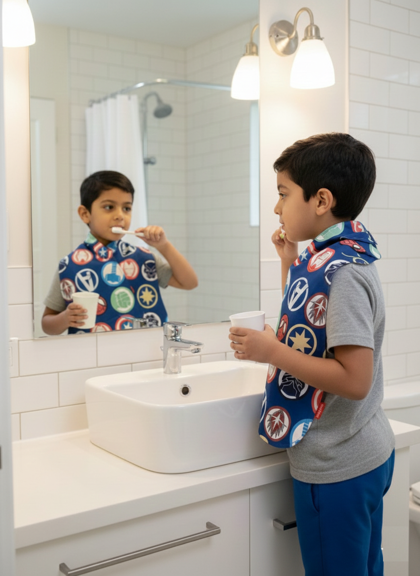 Kids waterproof scarf