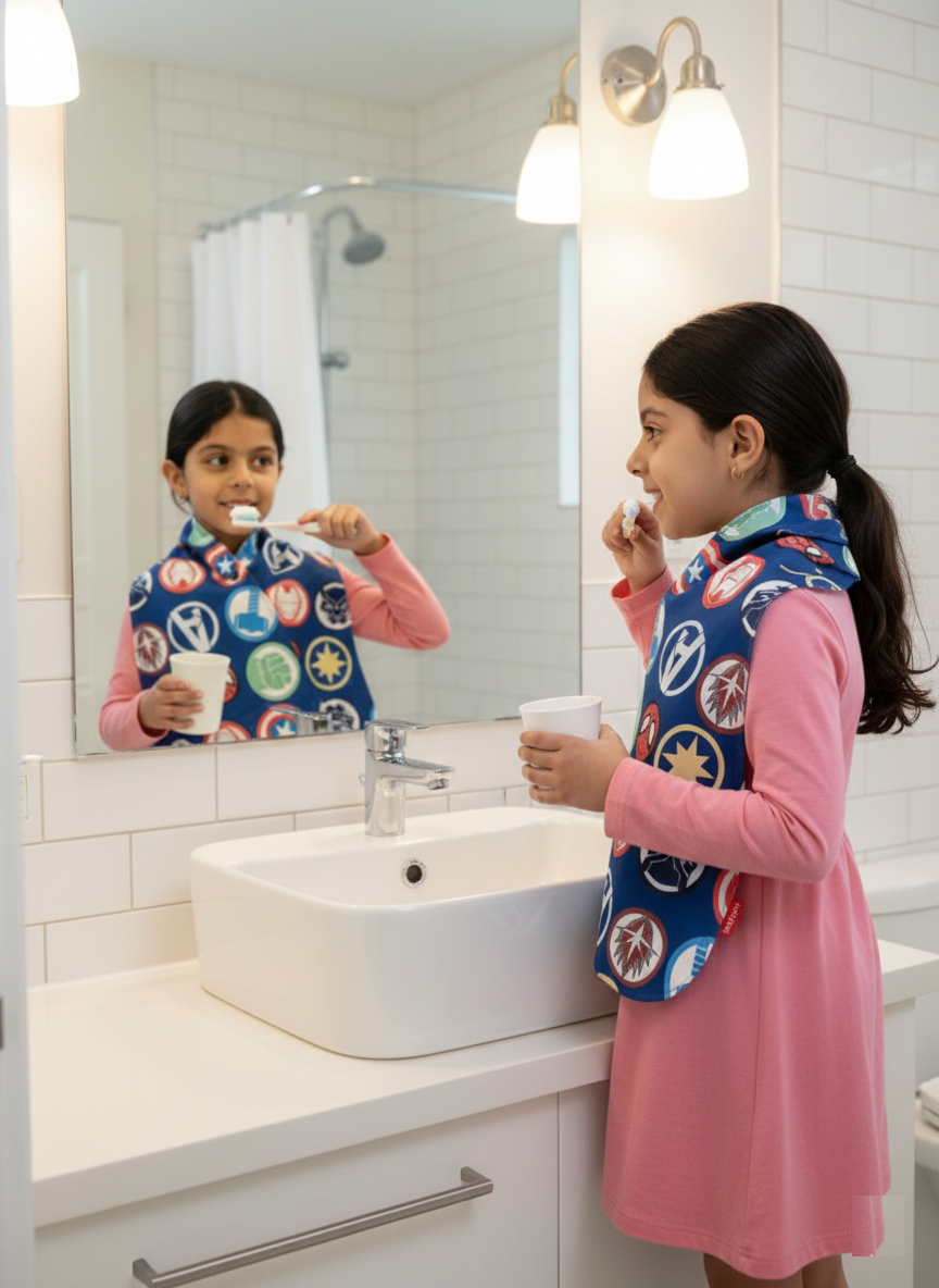 Kids waterproof scarf